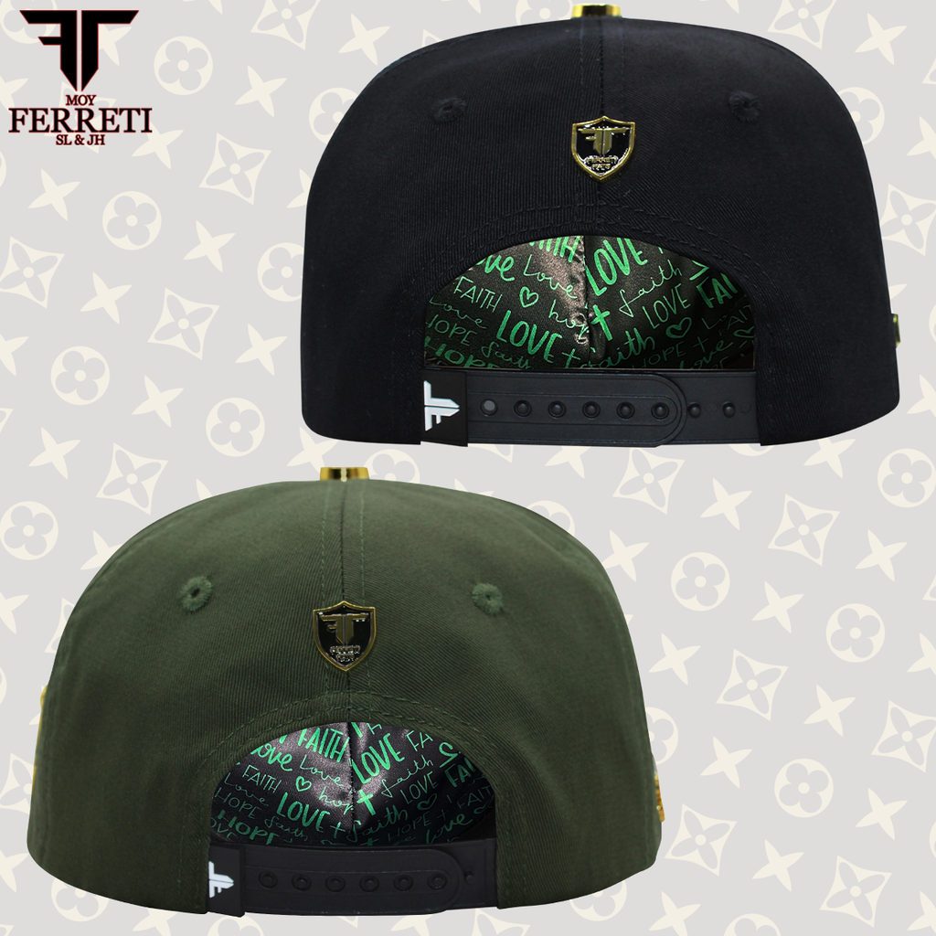 FERRETI HATS PREMIUM FT157157 COMBO San Juditas Baseball Cap For Men