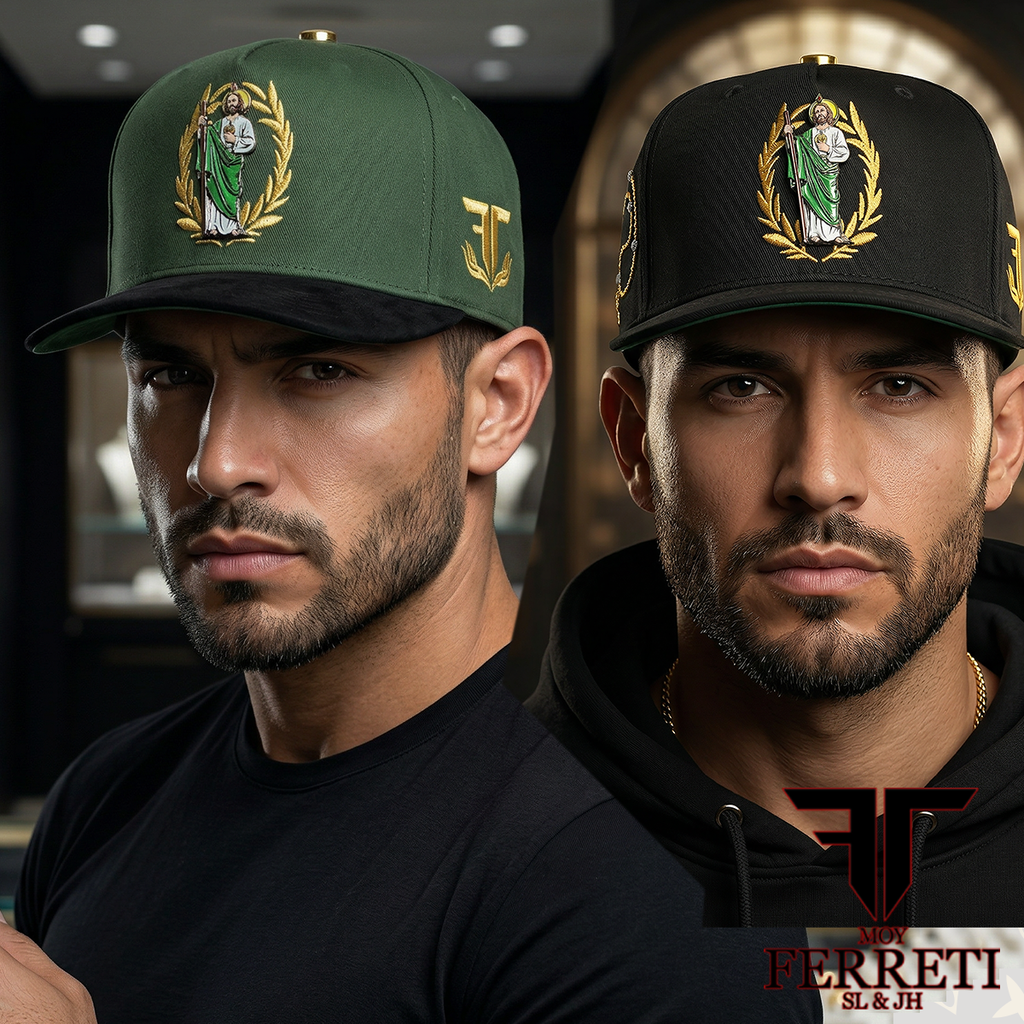 FERRETI HATS PREMIUM FT157157 COMBO San Juditas Baseball Cap For Men