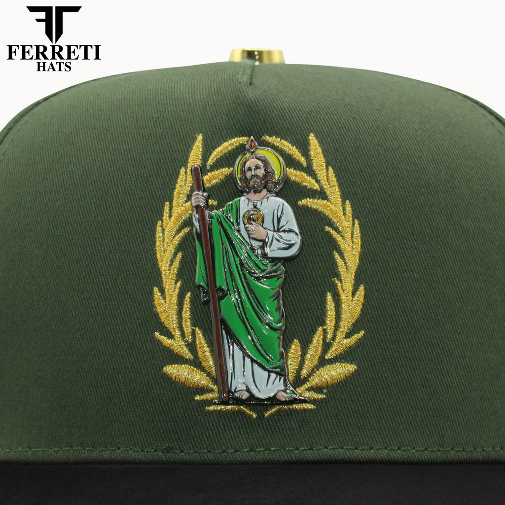 FERRETI HATS PREMIUM FT157 San Juditas Baseball Cap For Men