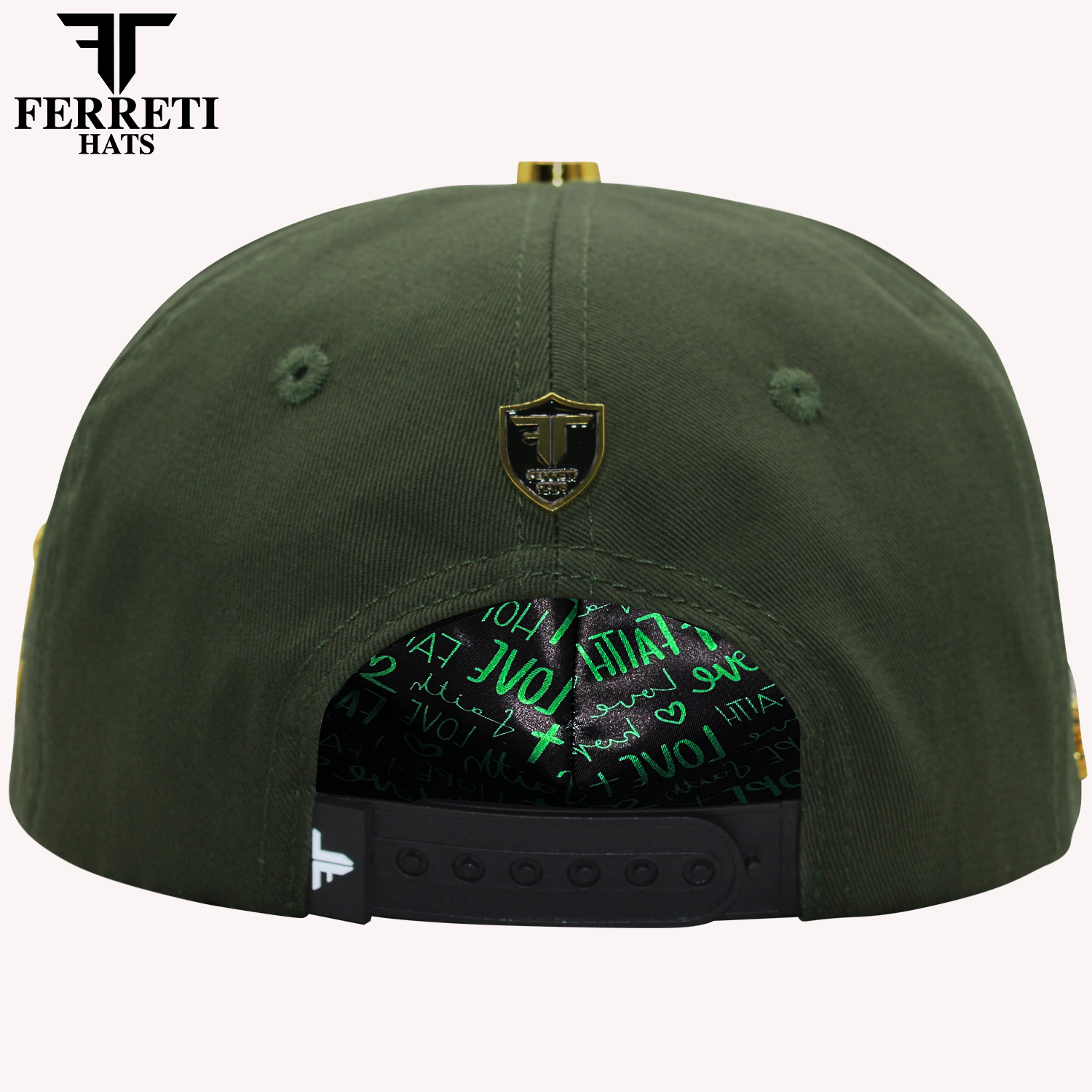 FERRETI HATS PREMIUM FT157 San Juditas Baseball Cap For Men