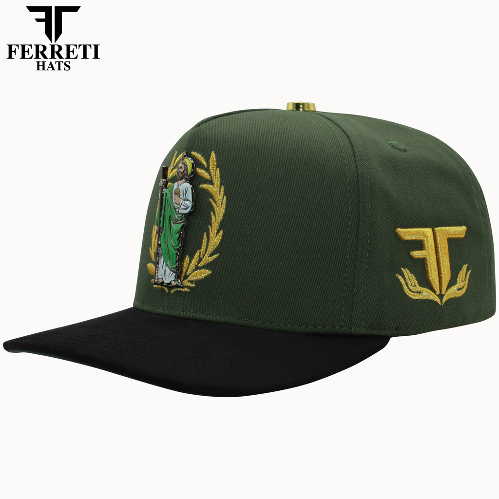 FERRETI HATS PREMIUM FT157 San Juditas Baseball Cap For Men