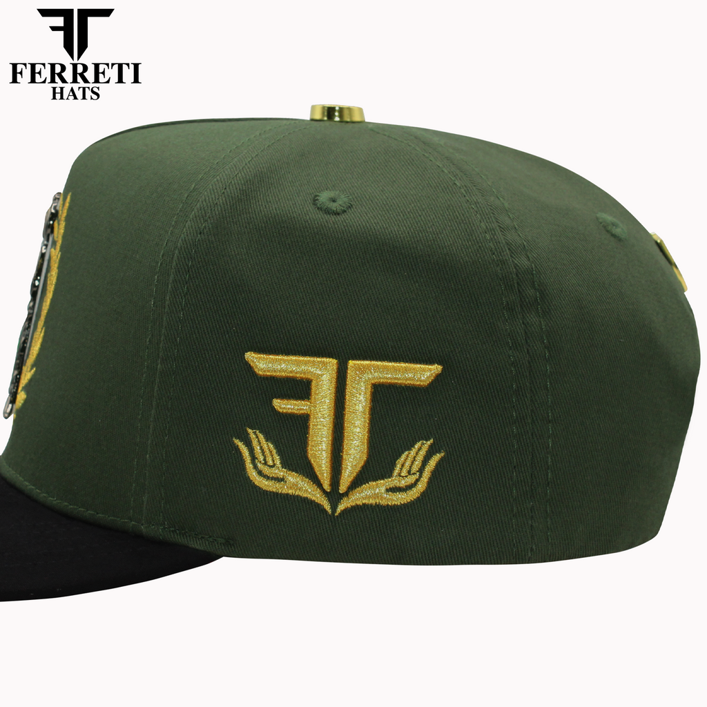 FERRETI HATS PREMIUM FT157 San Juditas Baseball Cap For Men