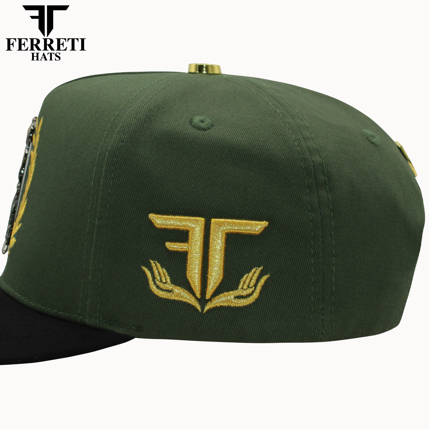FERRETI HATS PREMIUM FT157 San Juditas Baseball Cap For Men
