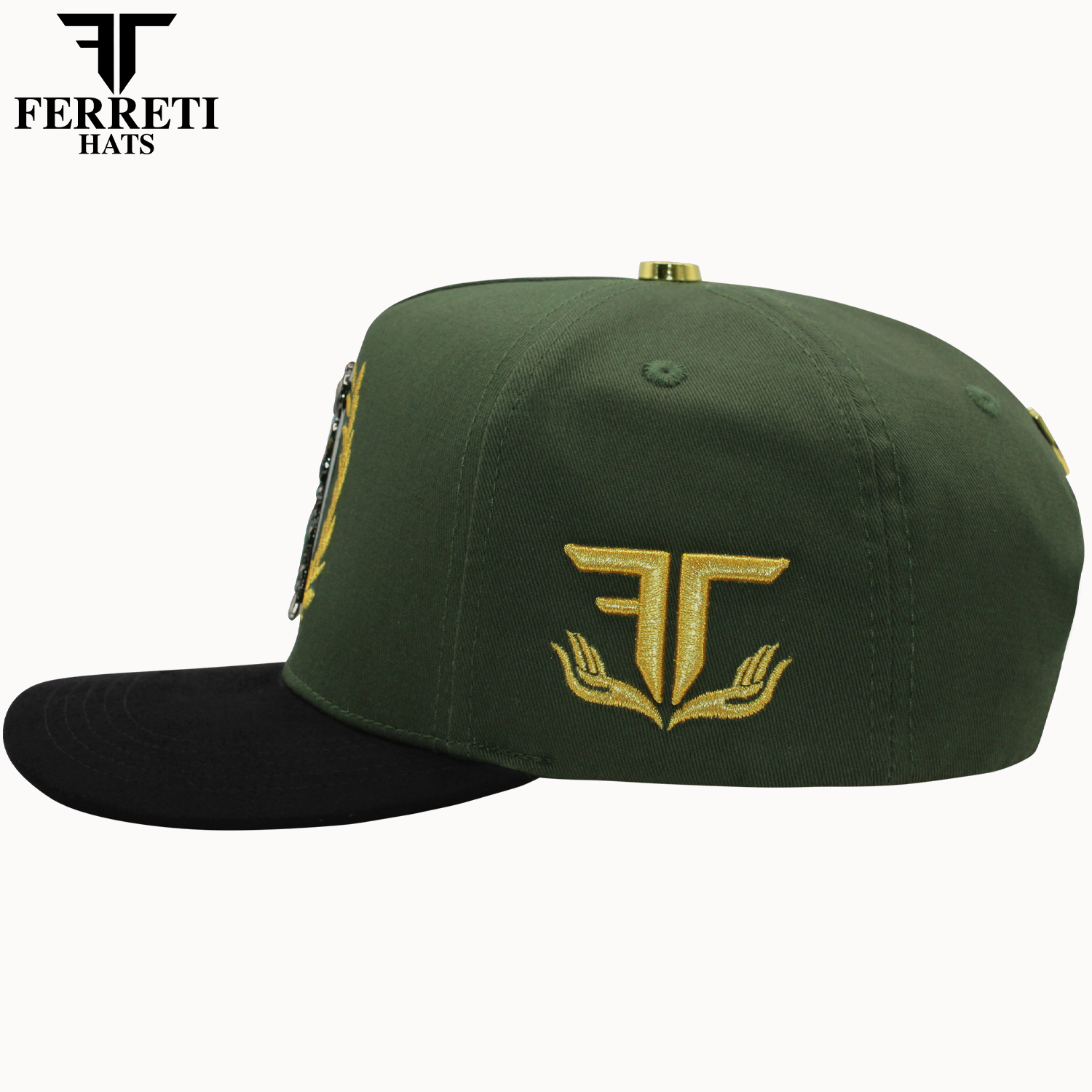 FERRETI HATS PREMIUM FT157 San Juditas Baseball Cap For Men
