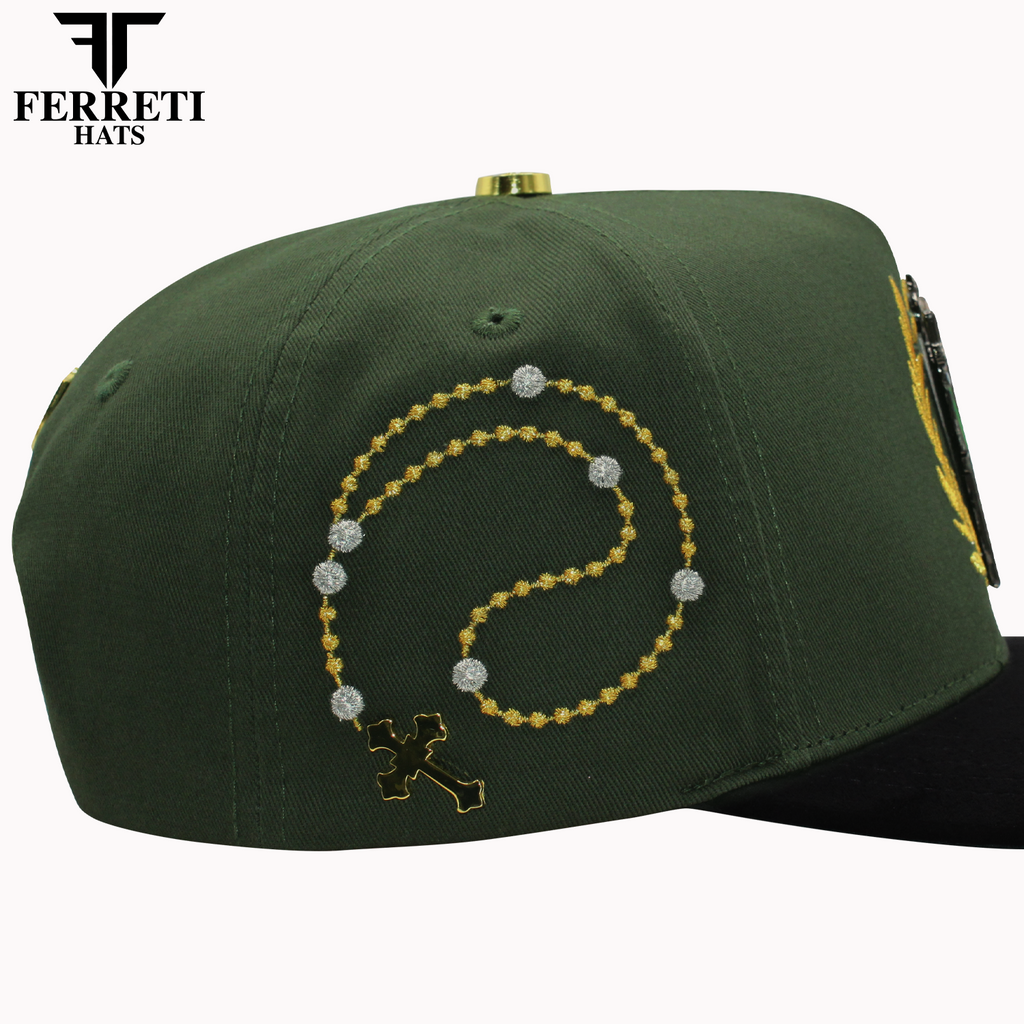 FERRETI HATS PREMIUM FT157 San Juditas Baseball Cap For Men