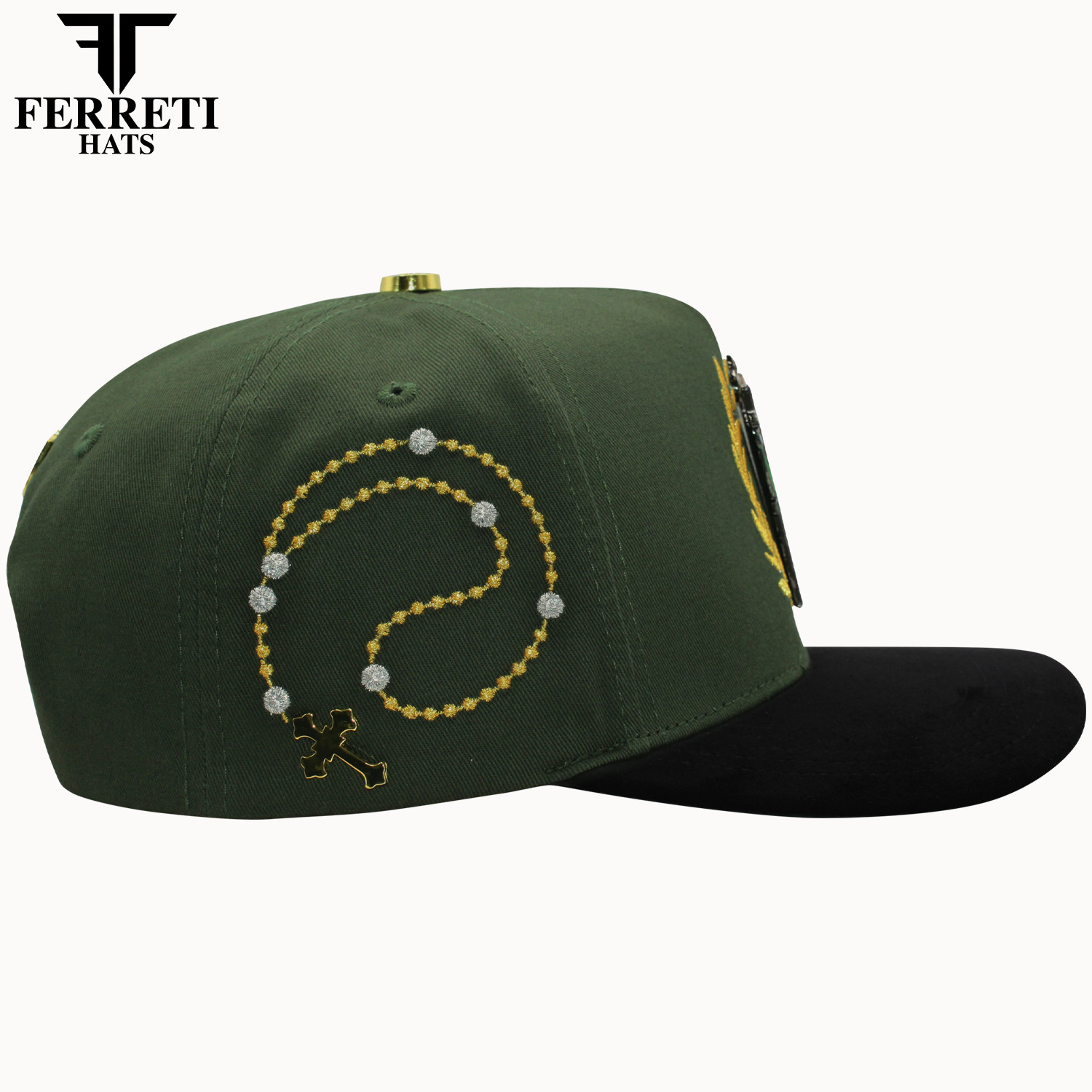 FERRETI HATS PREMIUM FT157 San Juditas Baseball Cap For Men