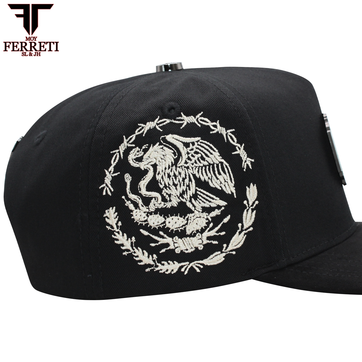FERRETI HATS PREMIUM FT159 Bandera de Mexico Baseball Cap For Men
