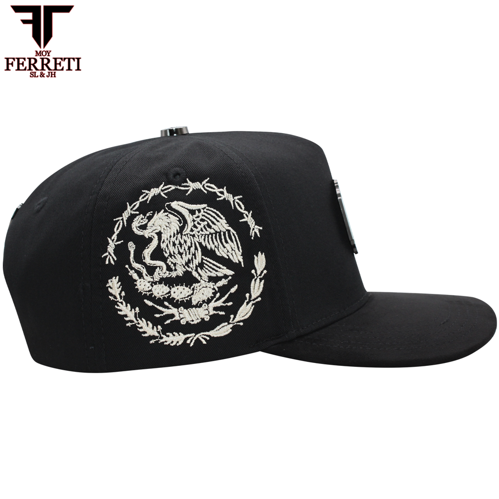 FERRETI HATS PREMIUM FT159 Bandera de Mexico Baseball Cap For Men