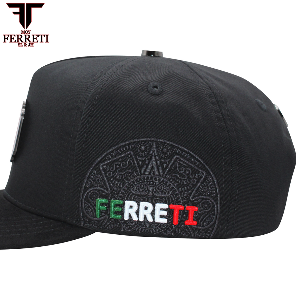 FERRETI HATS PREMIUM FT159 Bandera de Mexico Baseball Cap For Men