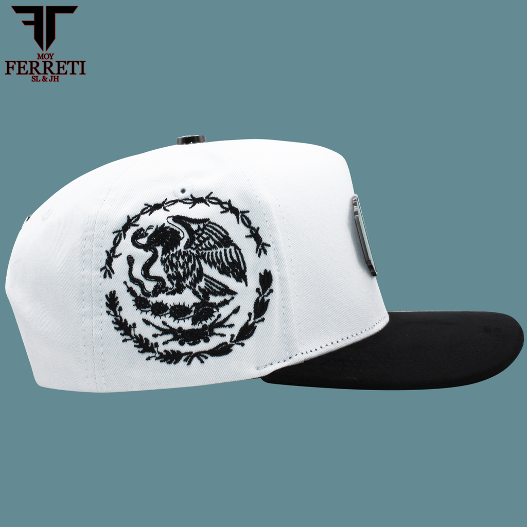 FERRETI HATS PREMIUM FT159 Bandera de Mexico Baseball Cap For Men