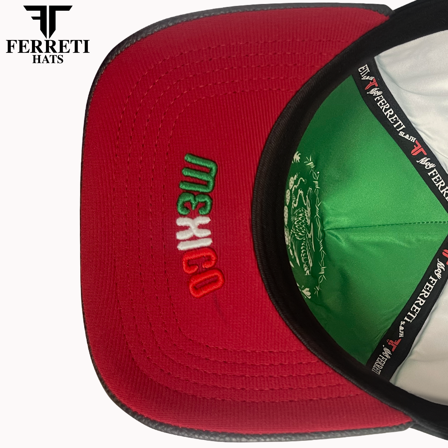 FERRETI HATS PREMIUM FT164MIC Michoacan Baseball Cap For Men