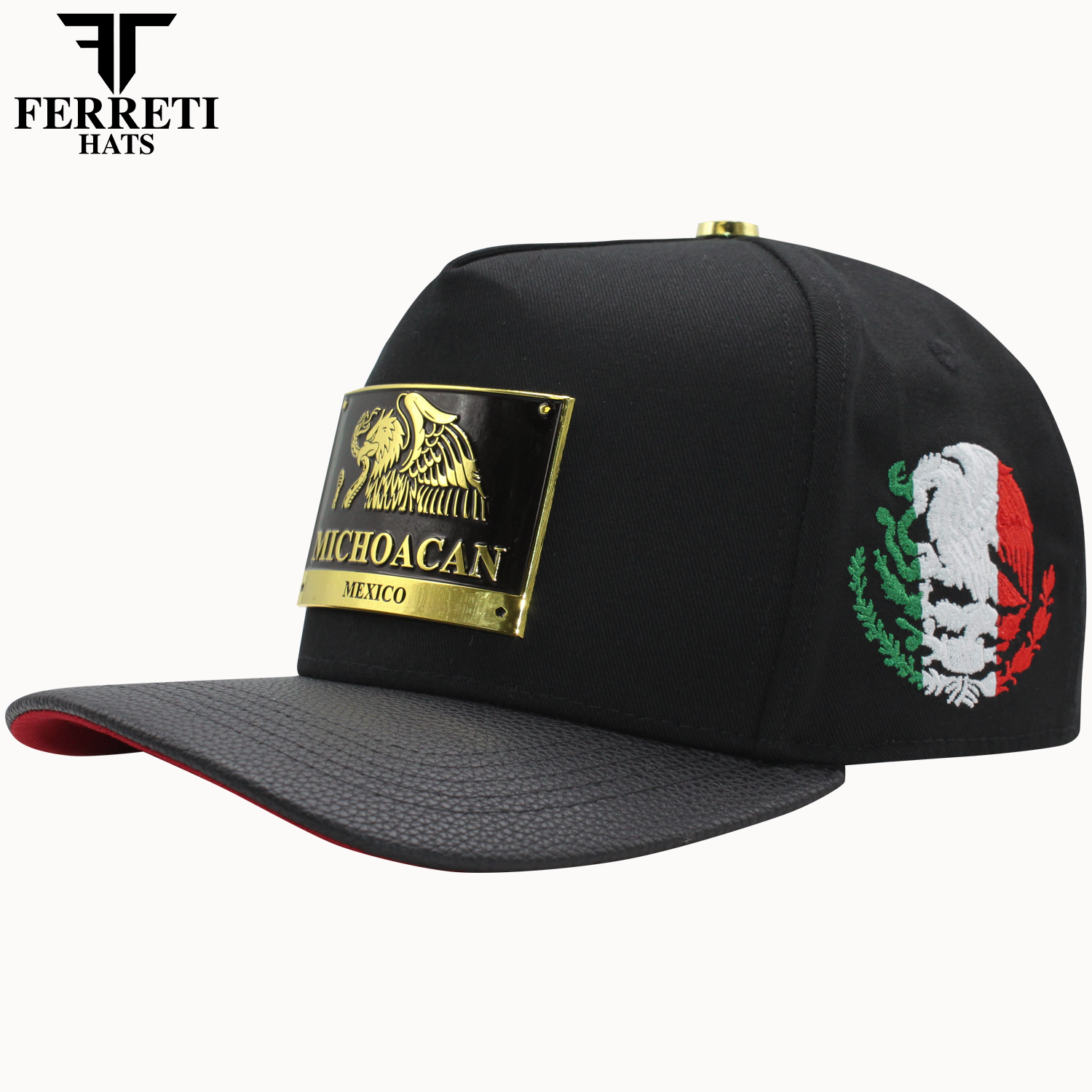 FERRETI HATS PREMIUM FT164MIC Michoacan Baseball Cap For Men