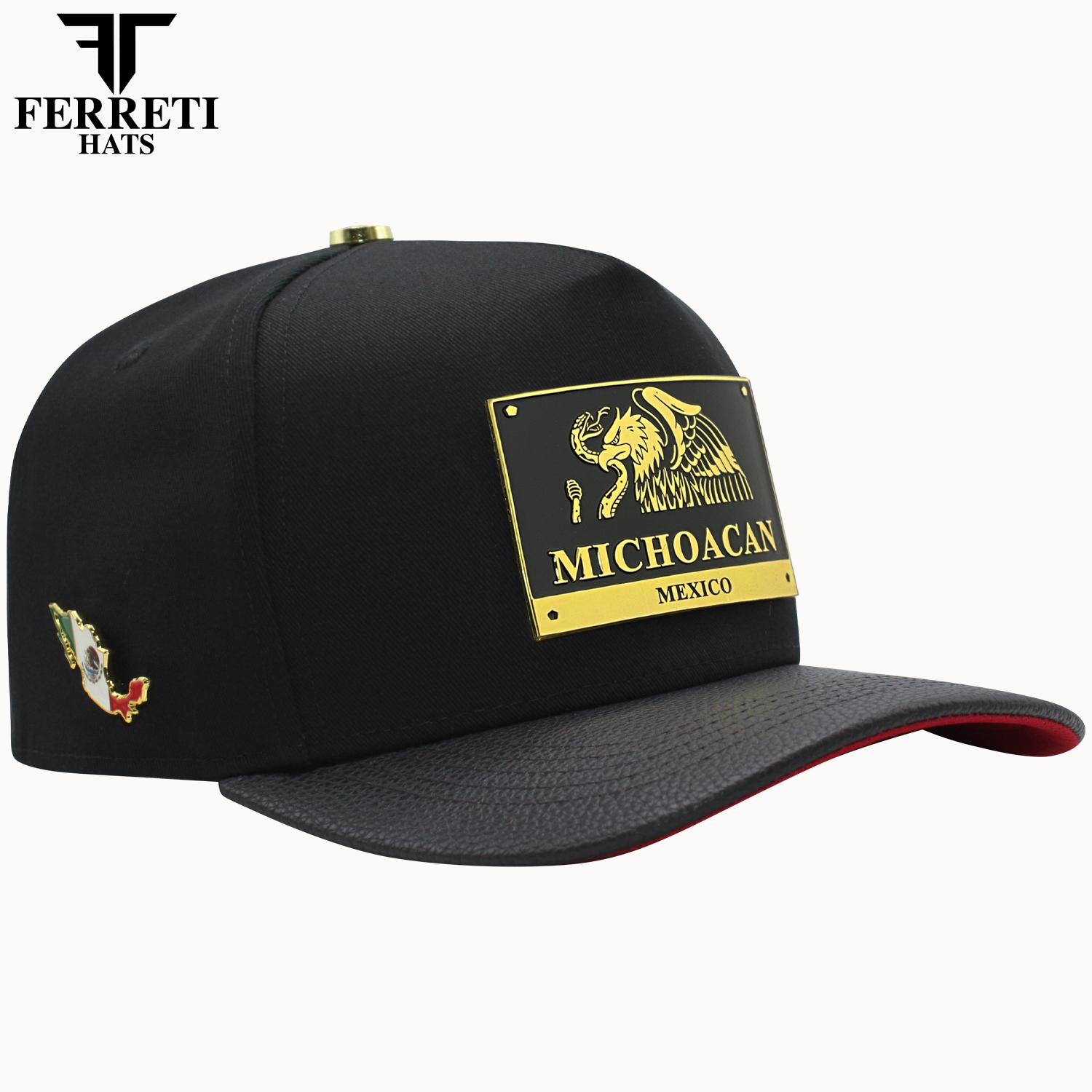 FERRETI HATS PREMIUM FT164MIC Michoacan Baseball Cap For Men