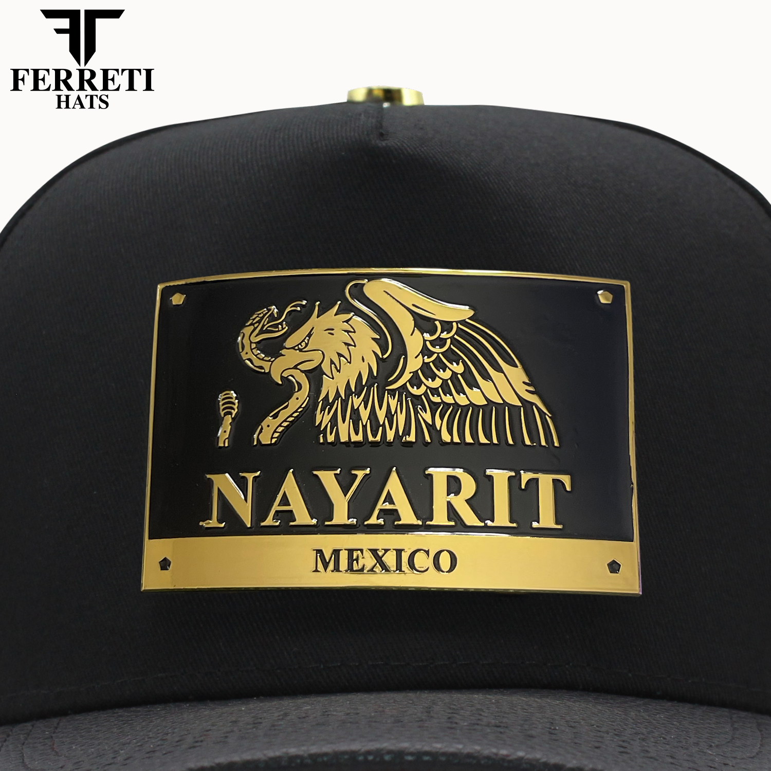 FERRETI HATS PREMIUM FT164NAY Nayarit Baseball Cap For Men