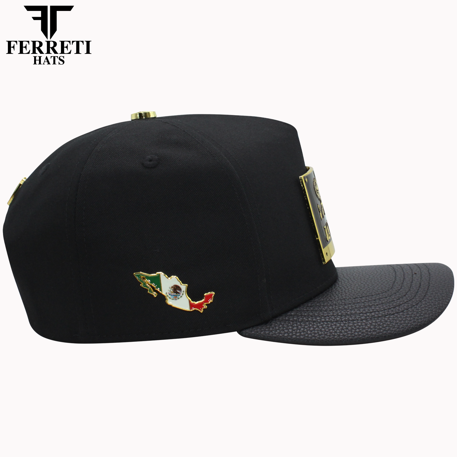 FERRETI HATS PREMIUM FT164NAY Nayarit Baseball Cap For Men