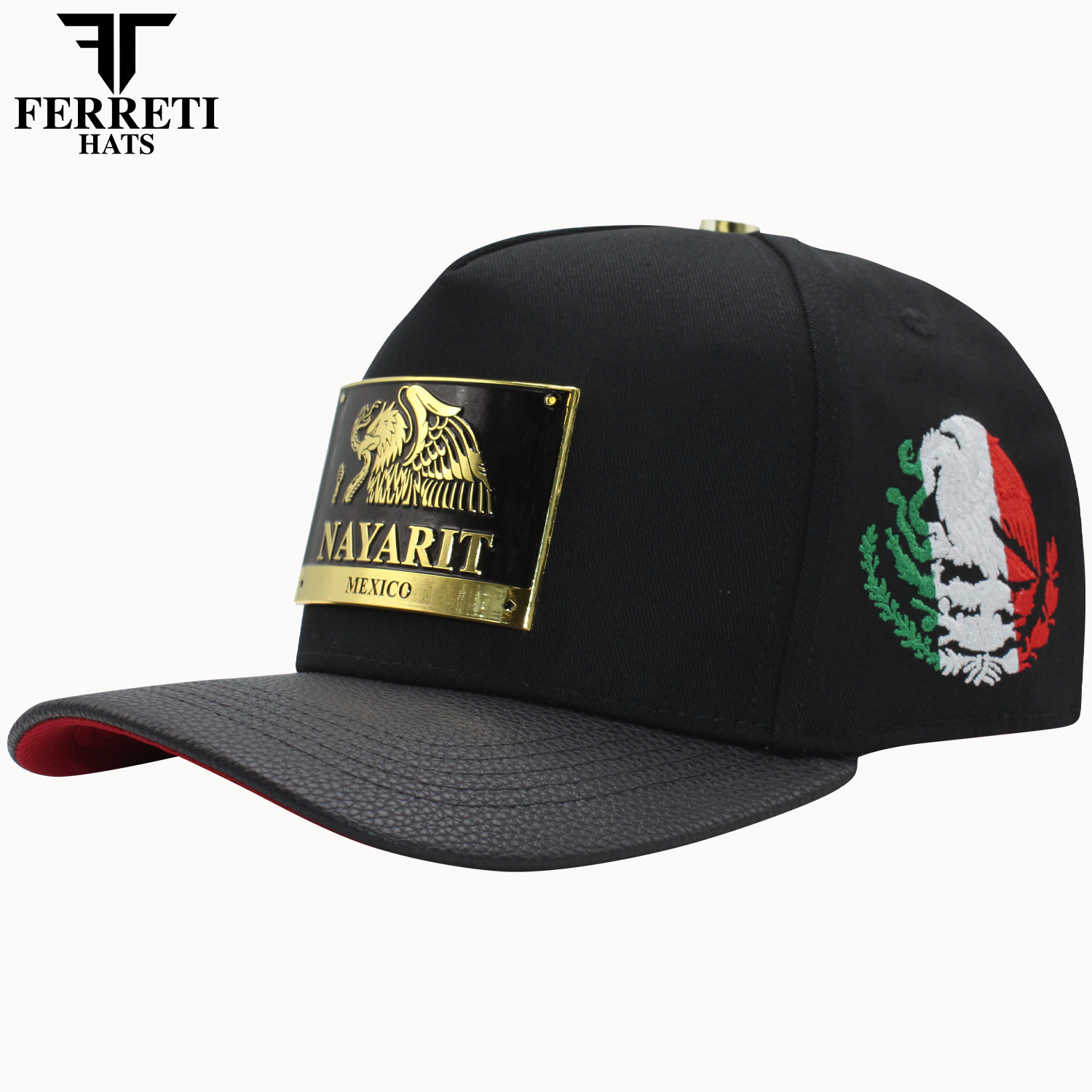 FERRETI HATS PREMIUM FT164NAY Nayarit Baseball Cap For Men