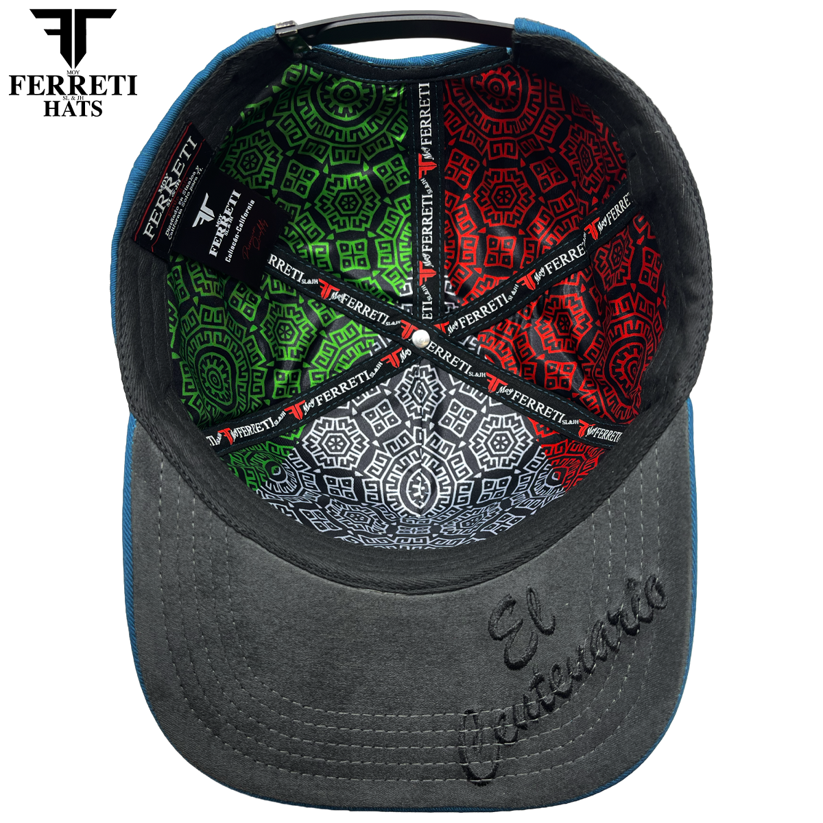 FERRETI HATS PREMIUM FT168 El Centenario Baseball Cap For Men