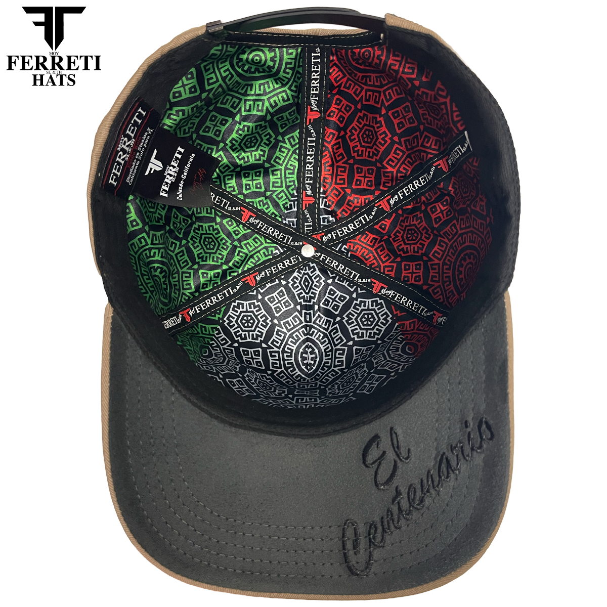 FERRETI HATS PREMIUM FT168 El Centenario Baseball Cap For Men