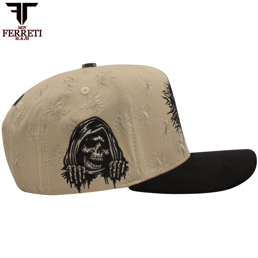 FERRETI HATS PREMIUM FT169 The Skull Baseball Cap For Men