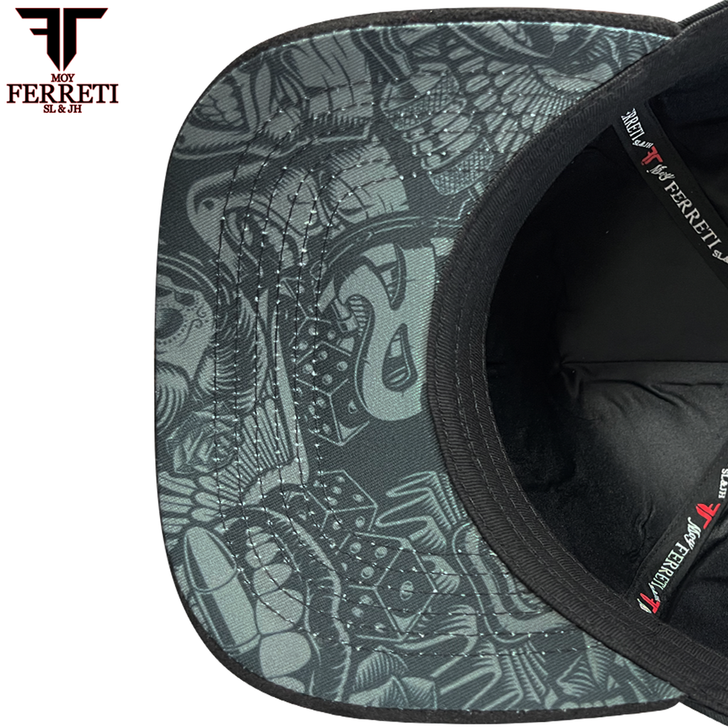 FERRETI HATS PREMIUM FT171 Smile Baseball Cap For Men