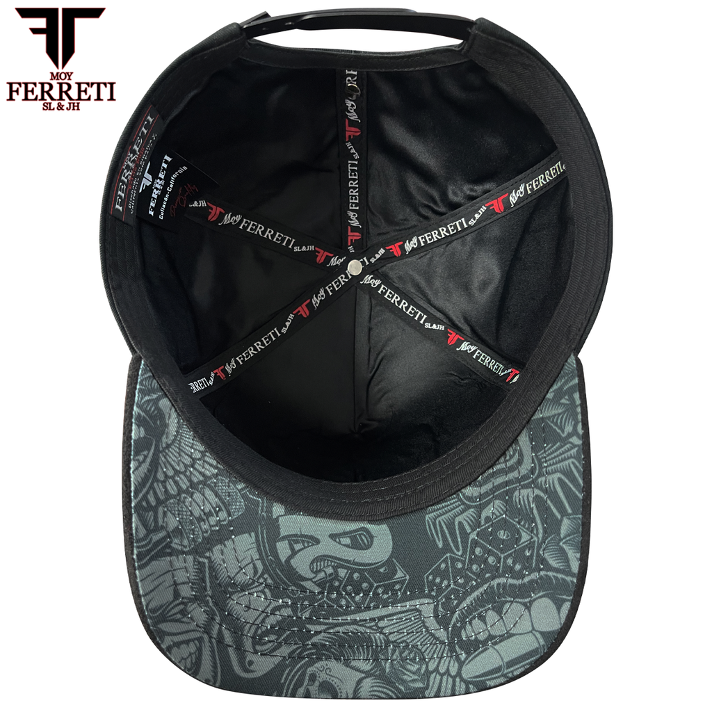 FERRETI HATS PREMIUM FT171 Smile Baseball Cap For Men