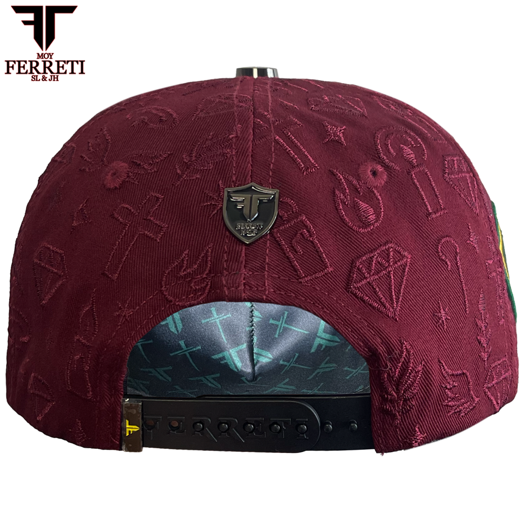 FERRETI HATS PREMIUM FT172 San Judas Tadeo Baseball Cap For Men
