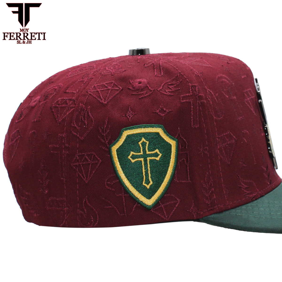 FERRETI HATS PREMIUM FT172 San Judas Tadeo Baseball Cap For Men