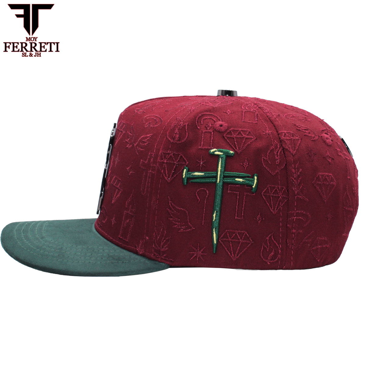 FERRETI HATS PREMIUM FT172 San Judas Tadeo Baseball Cap For Men