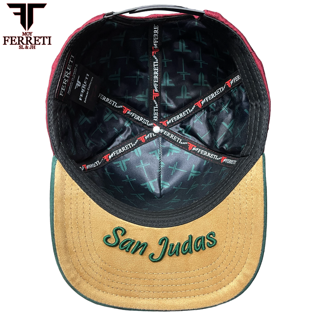 FERRETI HATS PREMIUM FT172 San Judas Tadeo Baseball Cap For Men