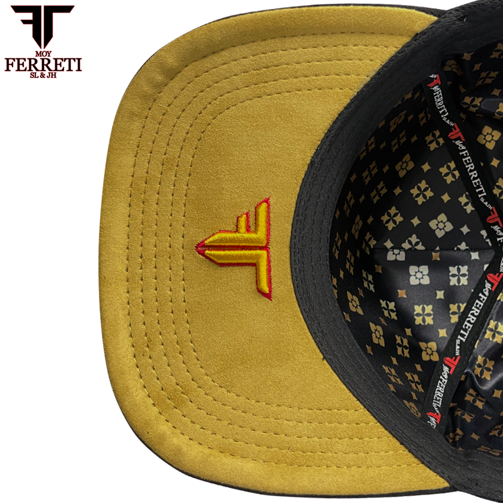 FERRETI HATS PREMIUM FT174 La Muerte Baseball Cap For Men