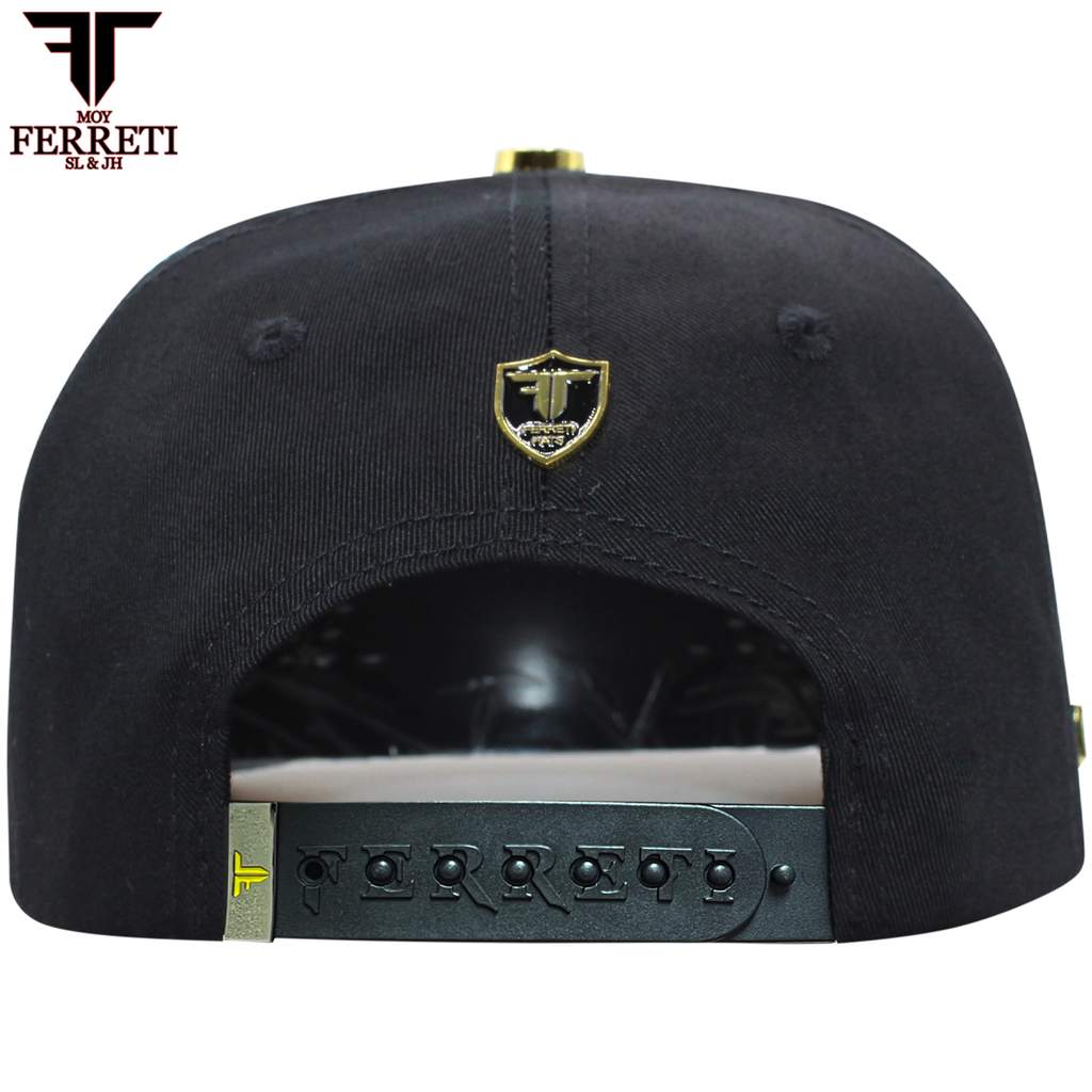 FERRETI HATS PREMIUM FT174 La Muerte Baseball Cap For Men