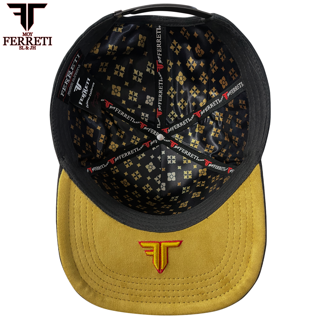FERRETI HATS PREMIUM FT174 La Muerte Baseball Cap For Men