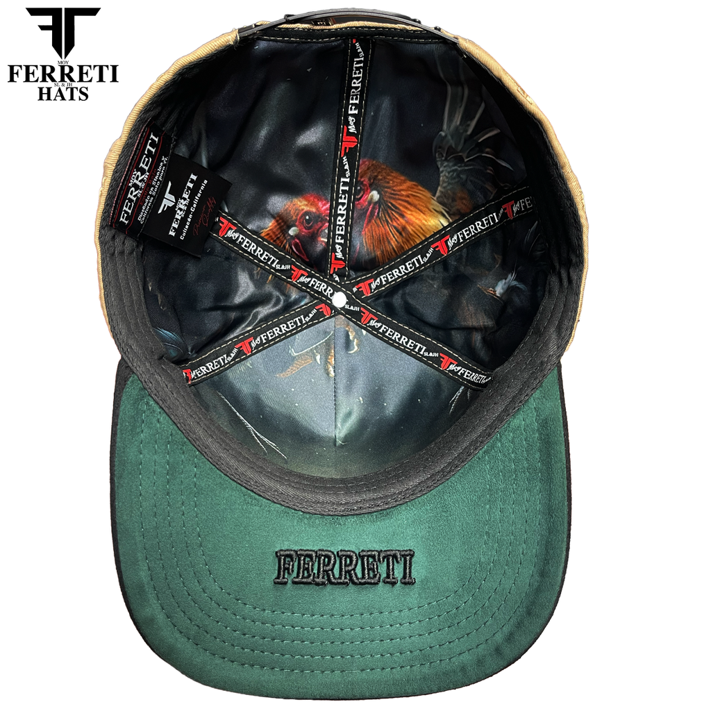 FERRETI HATS PREMIUM FT180 Gallos Baseball Cap For Men