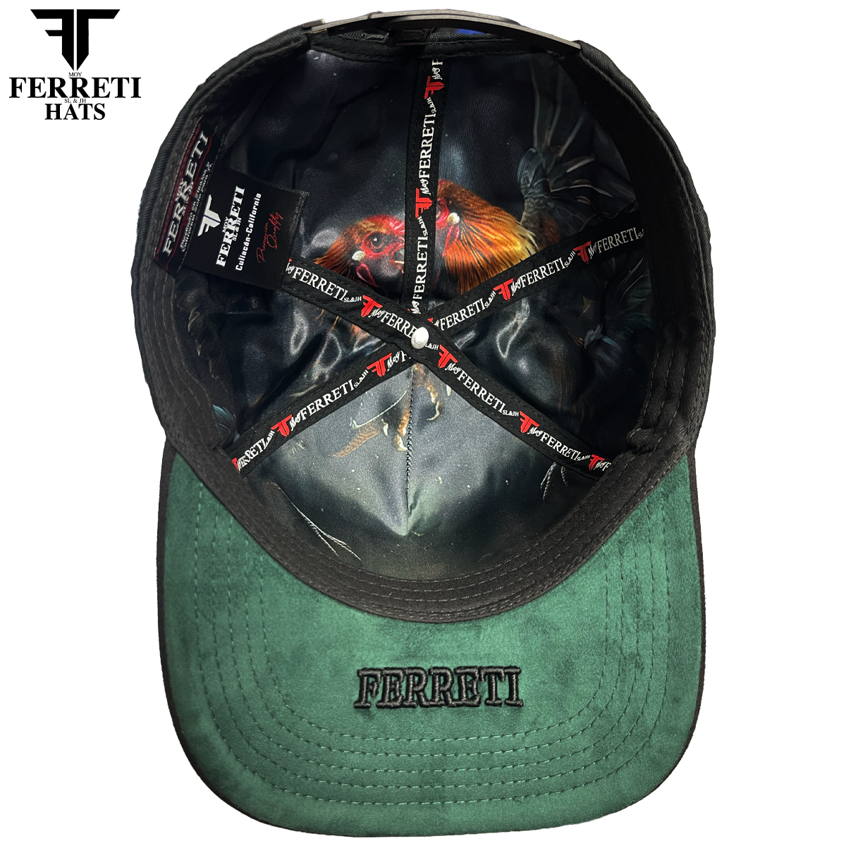 FERRETI HATS PREMIUM FT180 Gallos Baseball Cap For Men