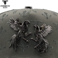 FERRETI HATS PREMIUM FT180 Gallos Baseball Cap For Men - Gris