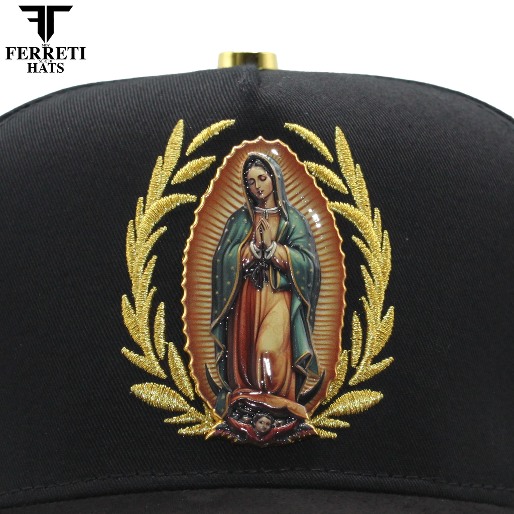 FERRETI HATS PREMIUM FT185 La Virgen Baseball Cap For Men