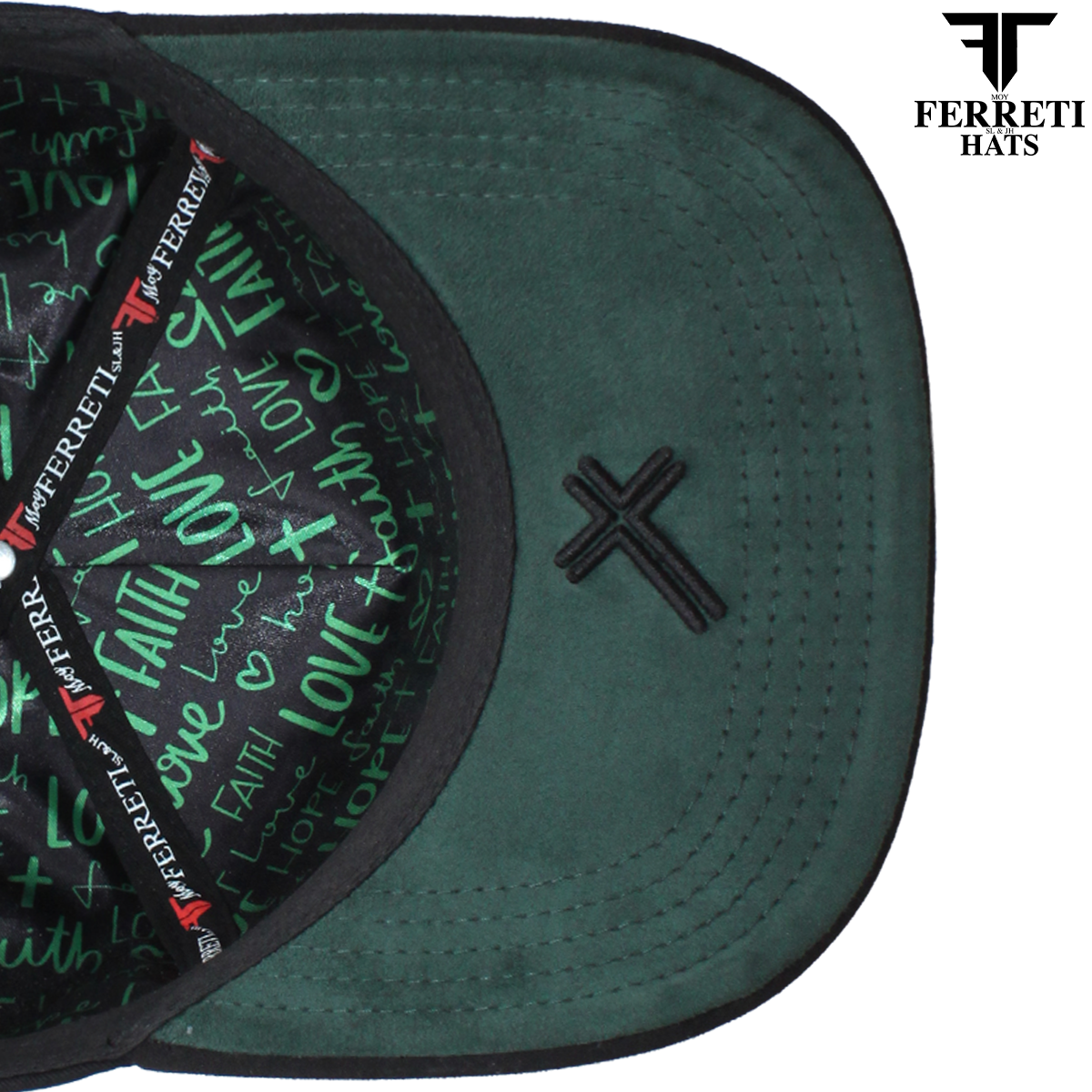 FERRETI HATS PREMIUM FT185 La Virgen Baseball Cap For Men