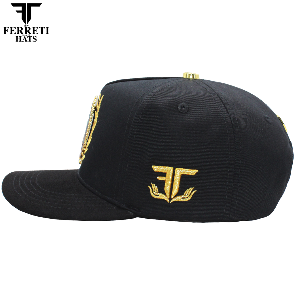 FERRETI HATS PREMIUM FT185 La Virgen Baseball Cap For Men