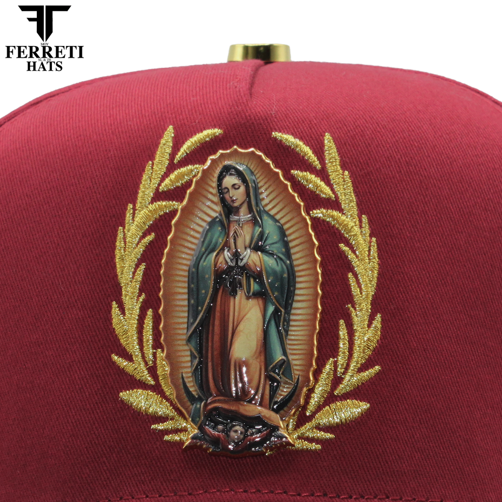FERRETI HATS PREMIUM FT185 La Virgen Baseball Cap For Men