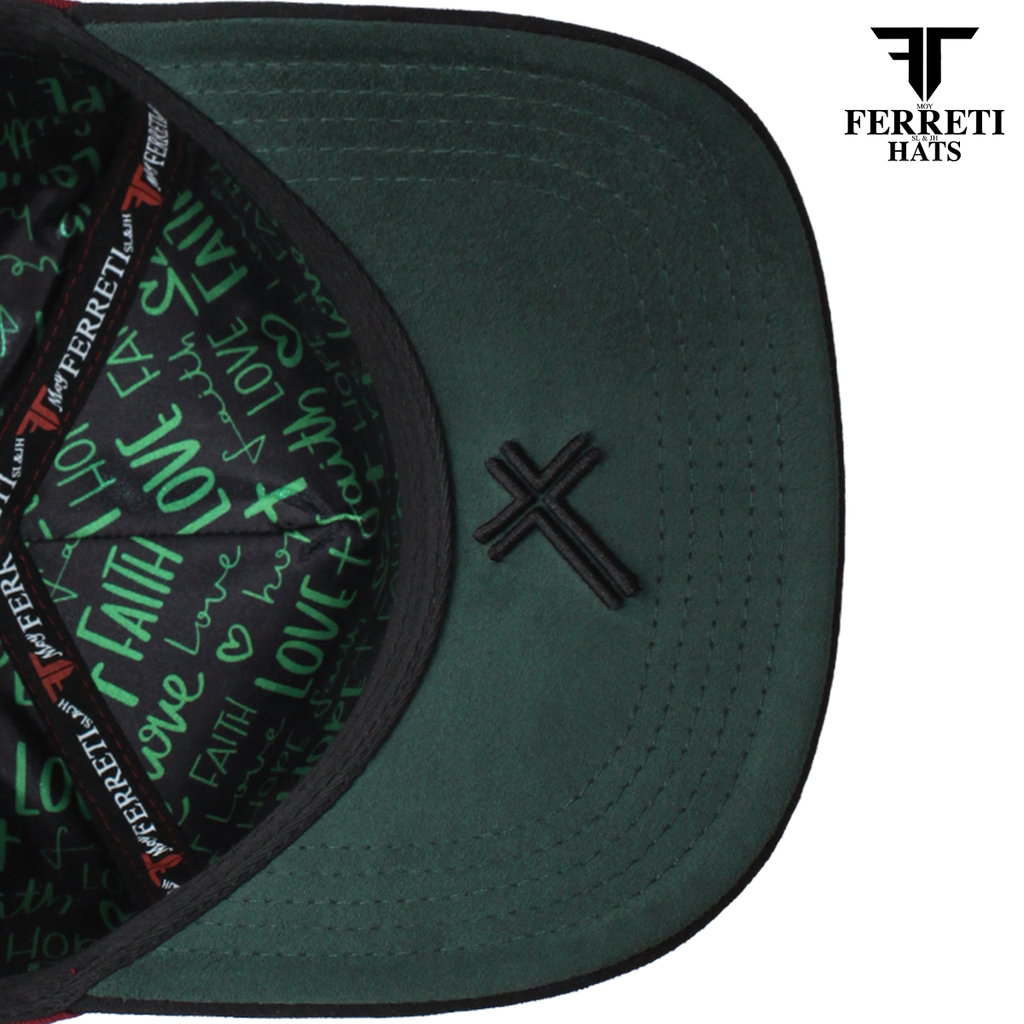 FERRETI HATS PREMIUM FT185 La Virgen Baseball Cap For Men