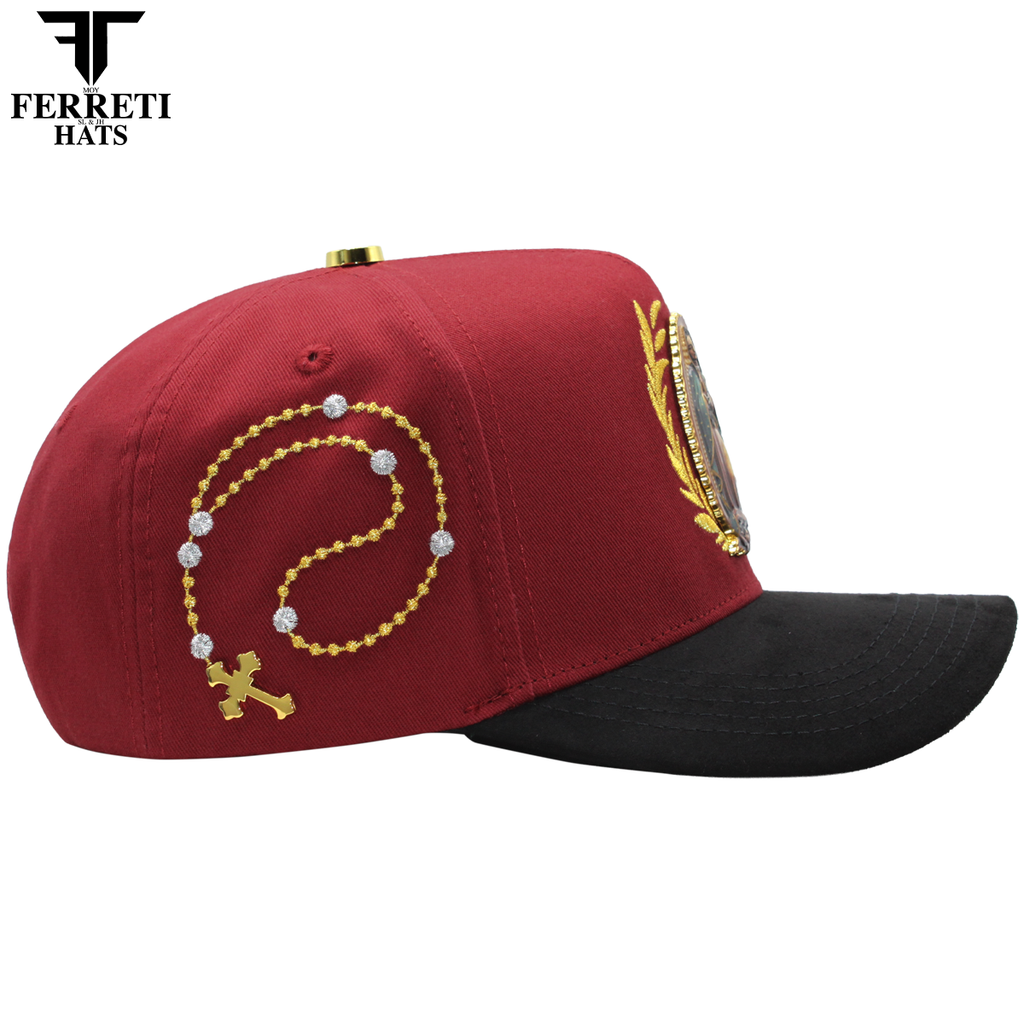 FERRETI HATS PREMIUM FT185 La Virgen Baseball Cap For Men