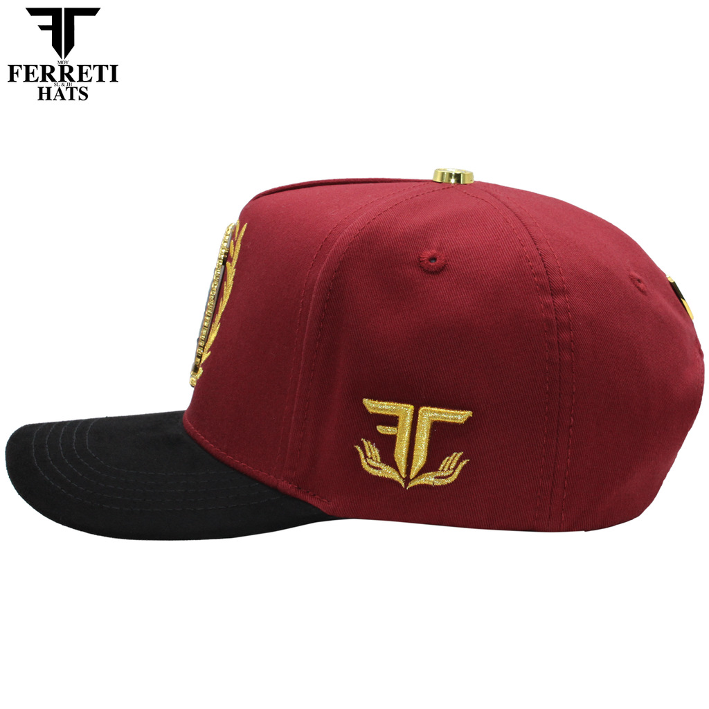 FERRETI HATS PREMIUM FT185 La Virgen Baseball Cap For Men