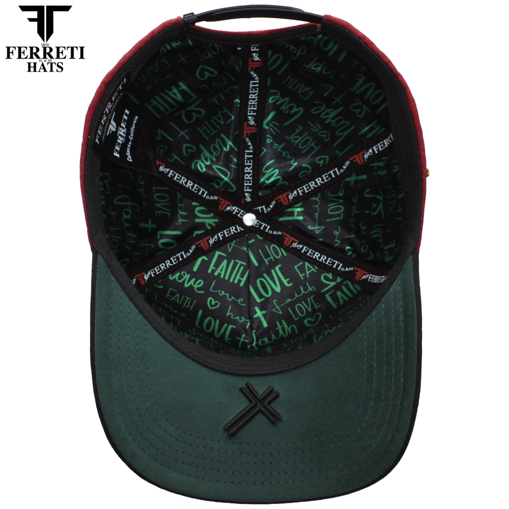FERRETI HATS PREMIUM FT185 La Virgen Baseball Cap For Men