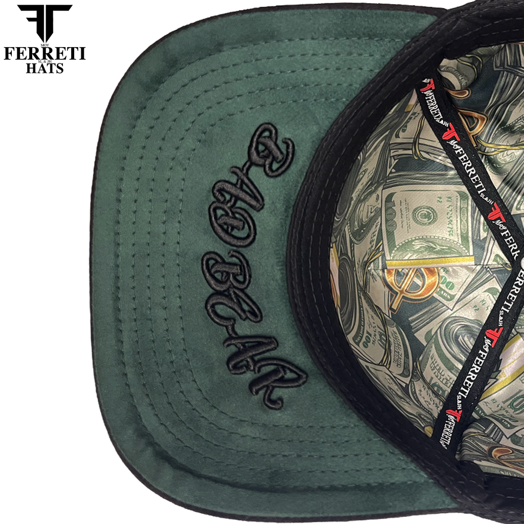FERRETI HATS PREMIUM FT190 Bad Bear Baseball Cap For Men