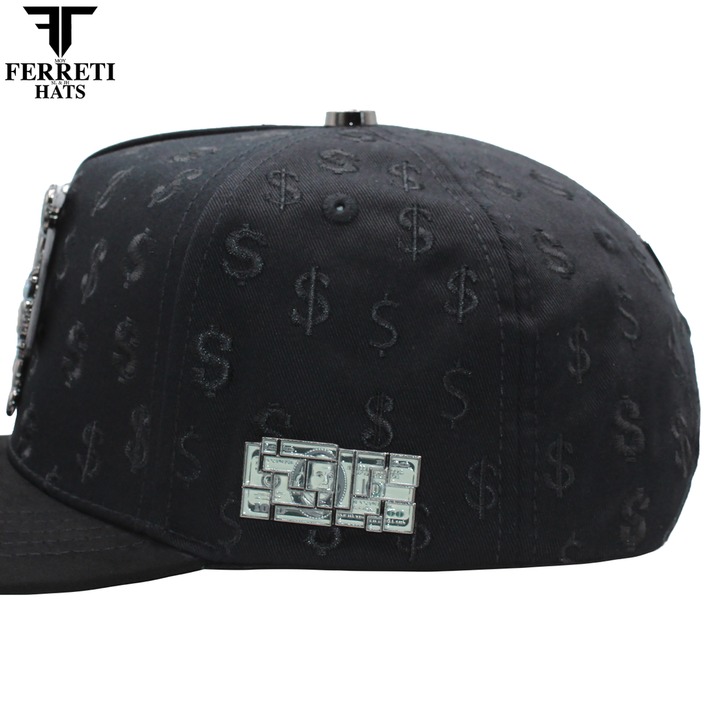 FERRETI HATS PREMIUM FT190 Bad Bear Baseball Cap For Men