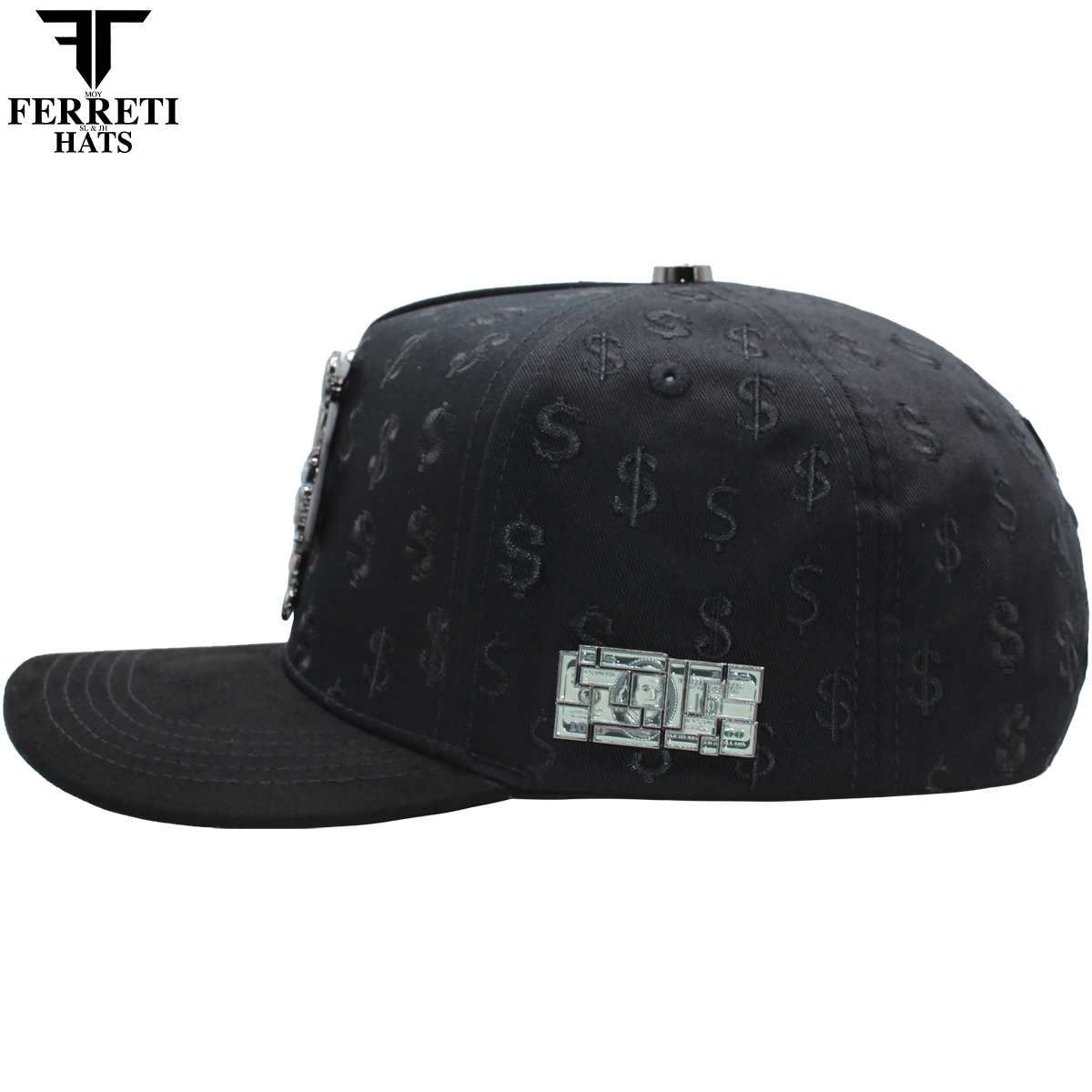 FERRETI HATS PREMIUM FT190 Bad Bear Baseball Cap For Men