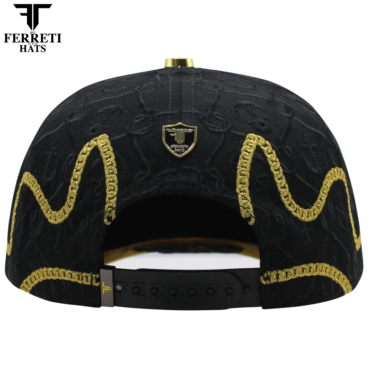 FERRETI HATS PREMIUM FT193 El Ancla Baseball Cap For Men