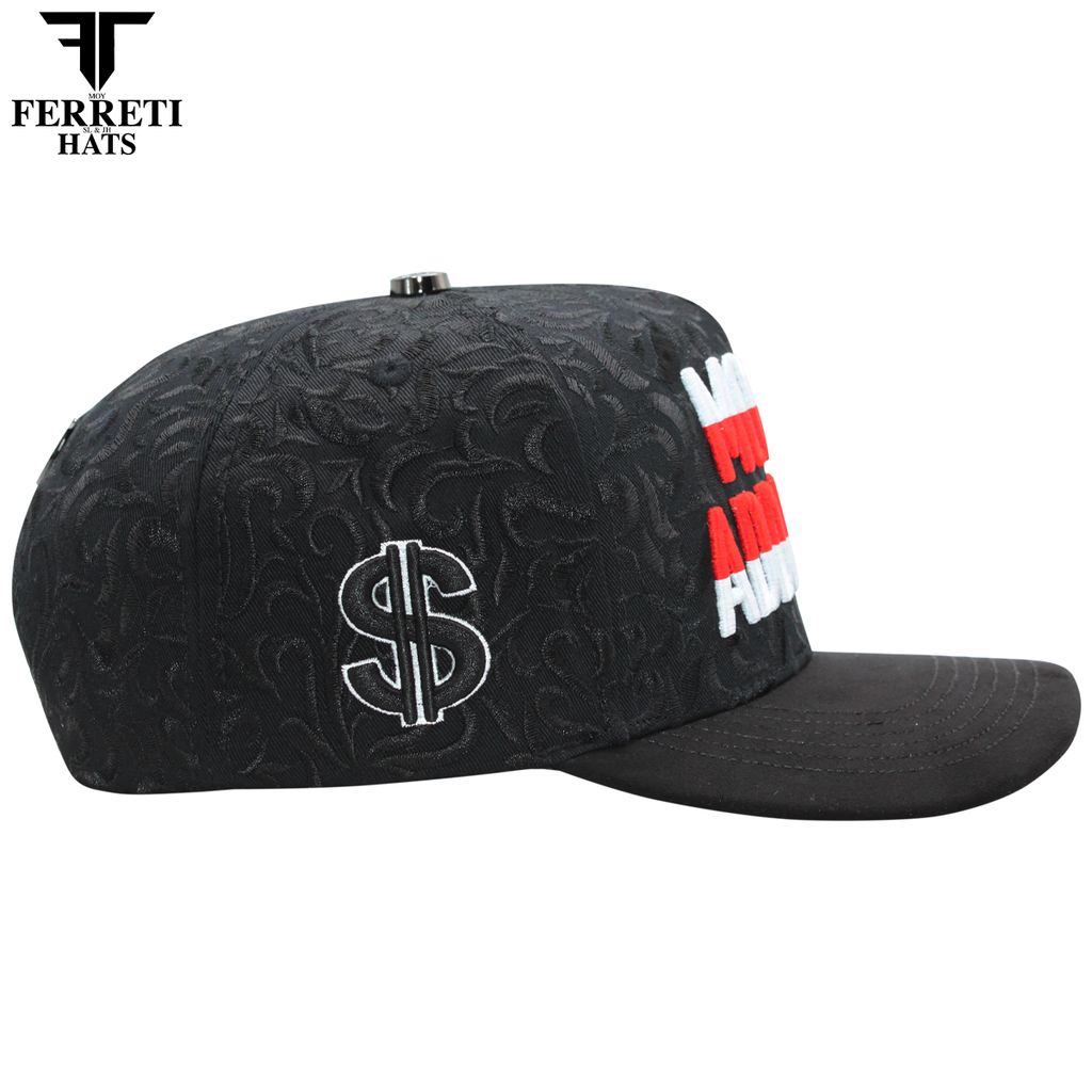 FERRETI HATS PREMIUM FT195 Money Addicted Baseball Cap For Men