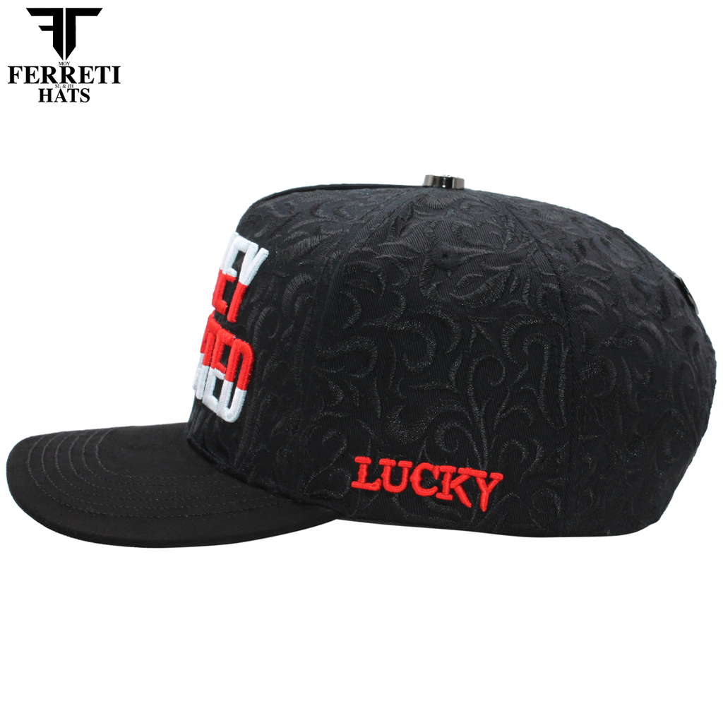 FERRETI HATS PREMIUM FT195 Money Addicted Baseball Cap For Men