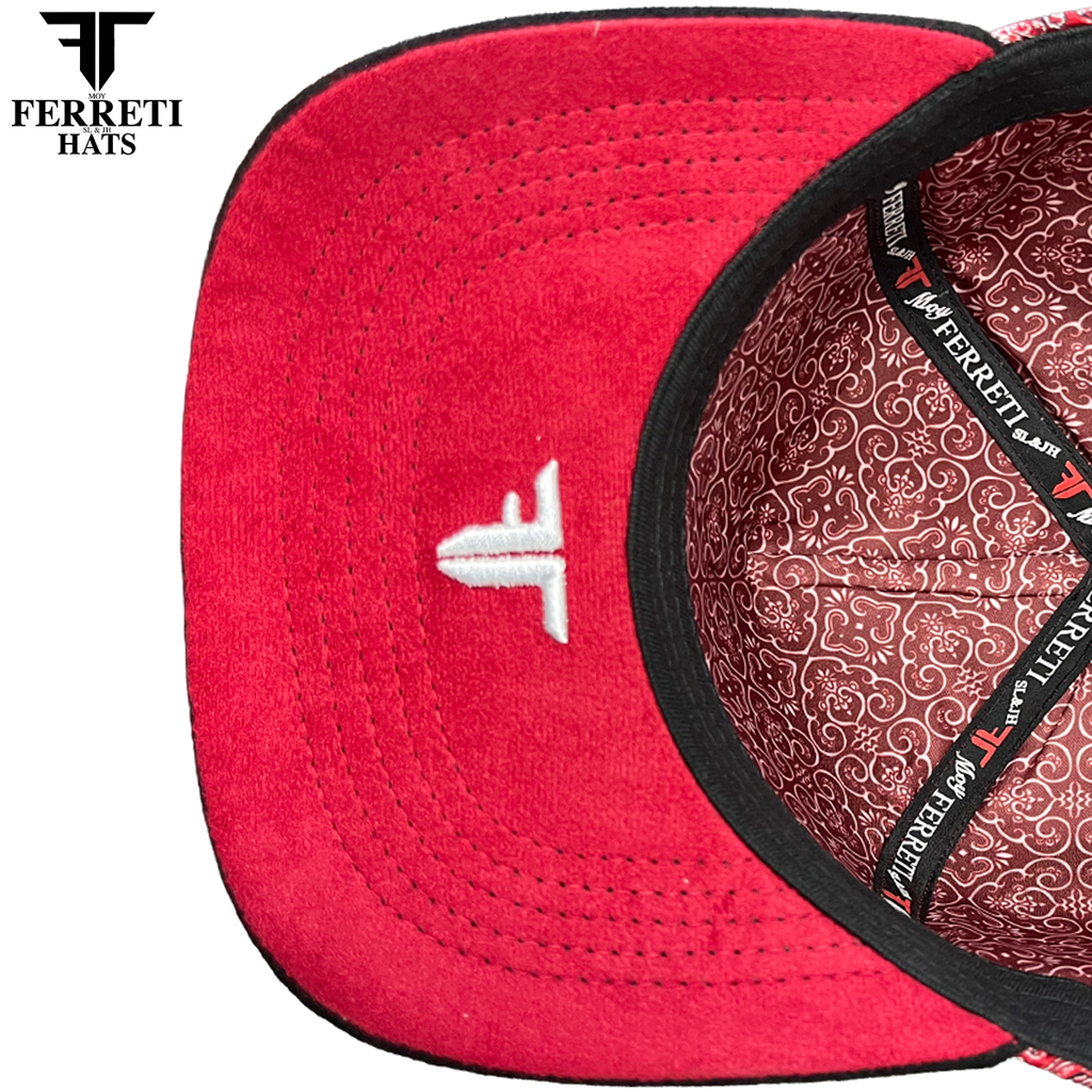 FERRETI HATS PREMIUM FT202 Royal Compass Baseball Cap For Men